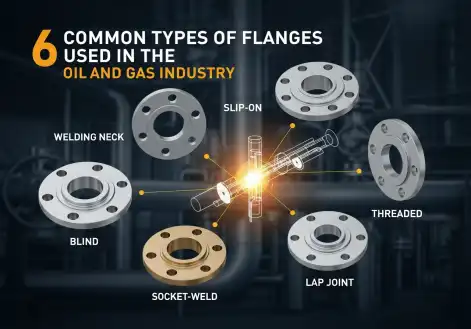 6 Common Types of Flanges Used in the Oil and Gas Industry